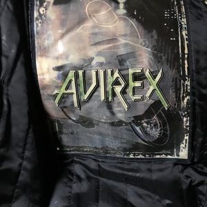 Men’s Avirex leather jacket